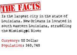 New Orleans facts